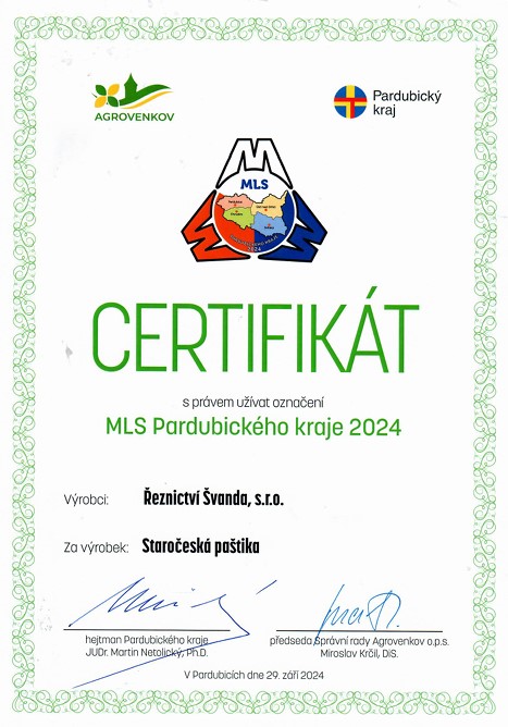 Mls Pardubického kraje 2024